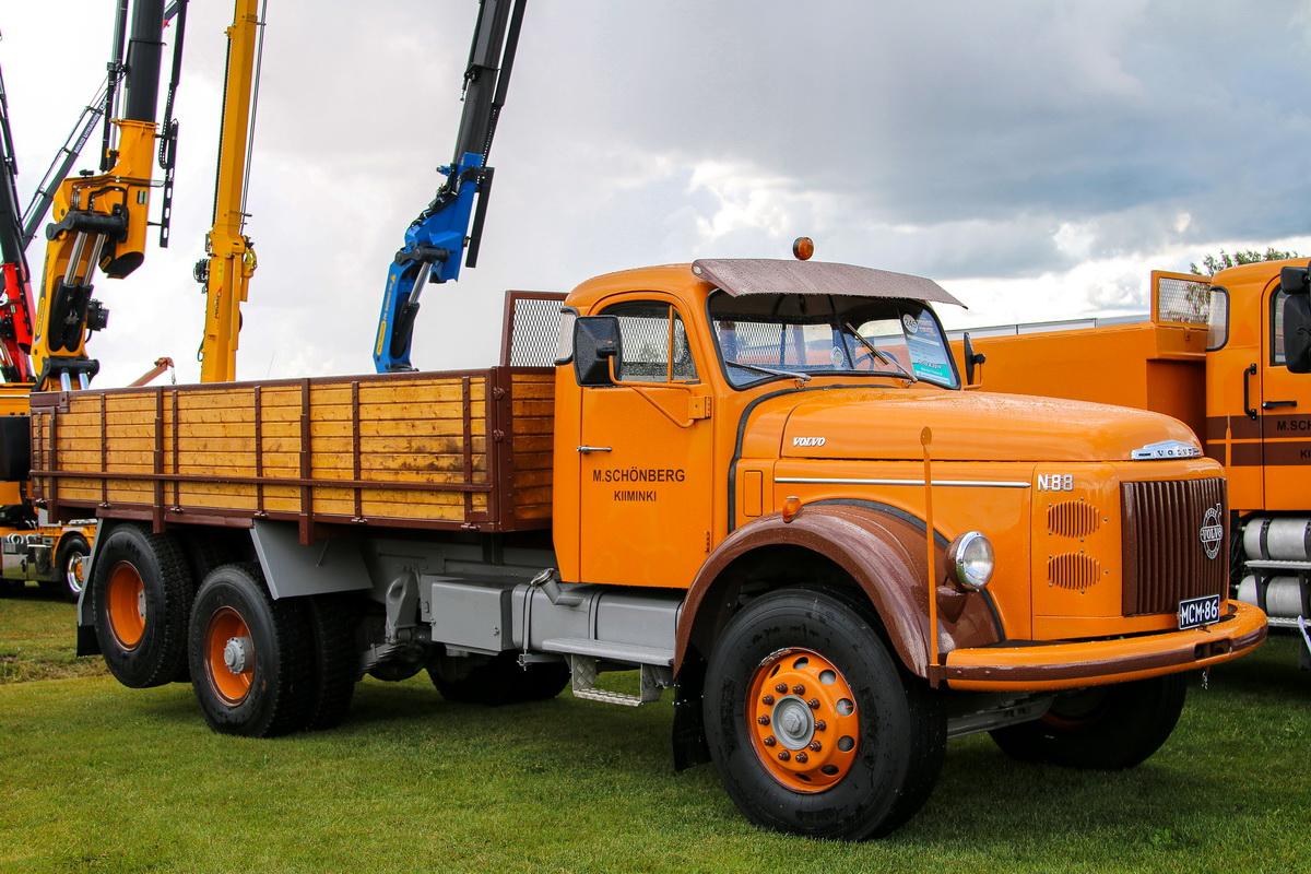 Финляндия, № MCM-86 — Volvo N88; Финляндия — Power Truck Show 2019