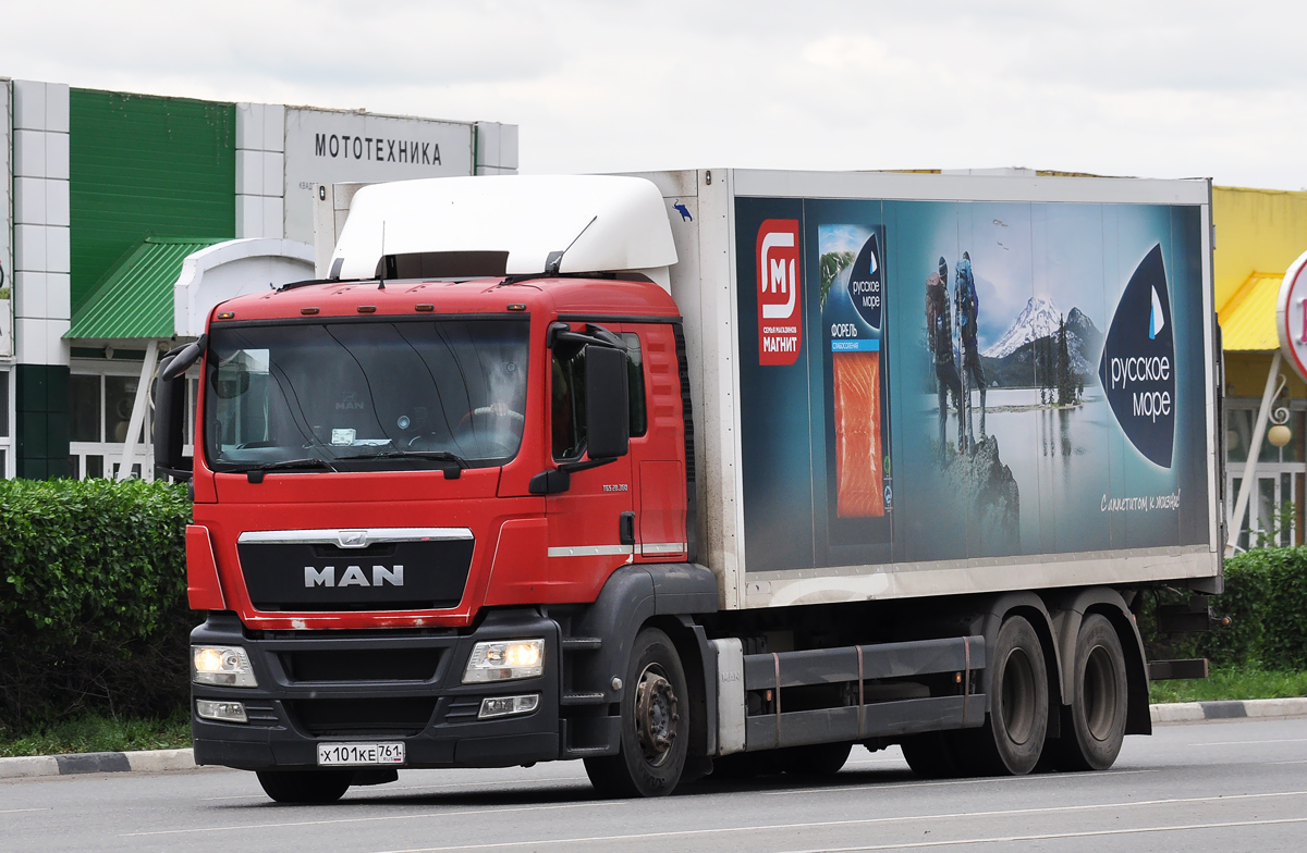 Омская область, № Х 101 КЕ 761 — MAN TGS 28.360