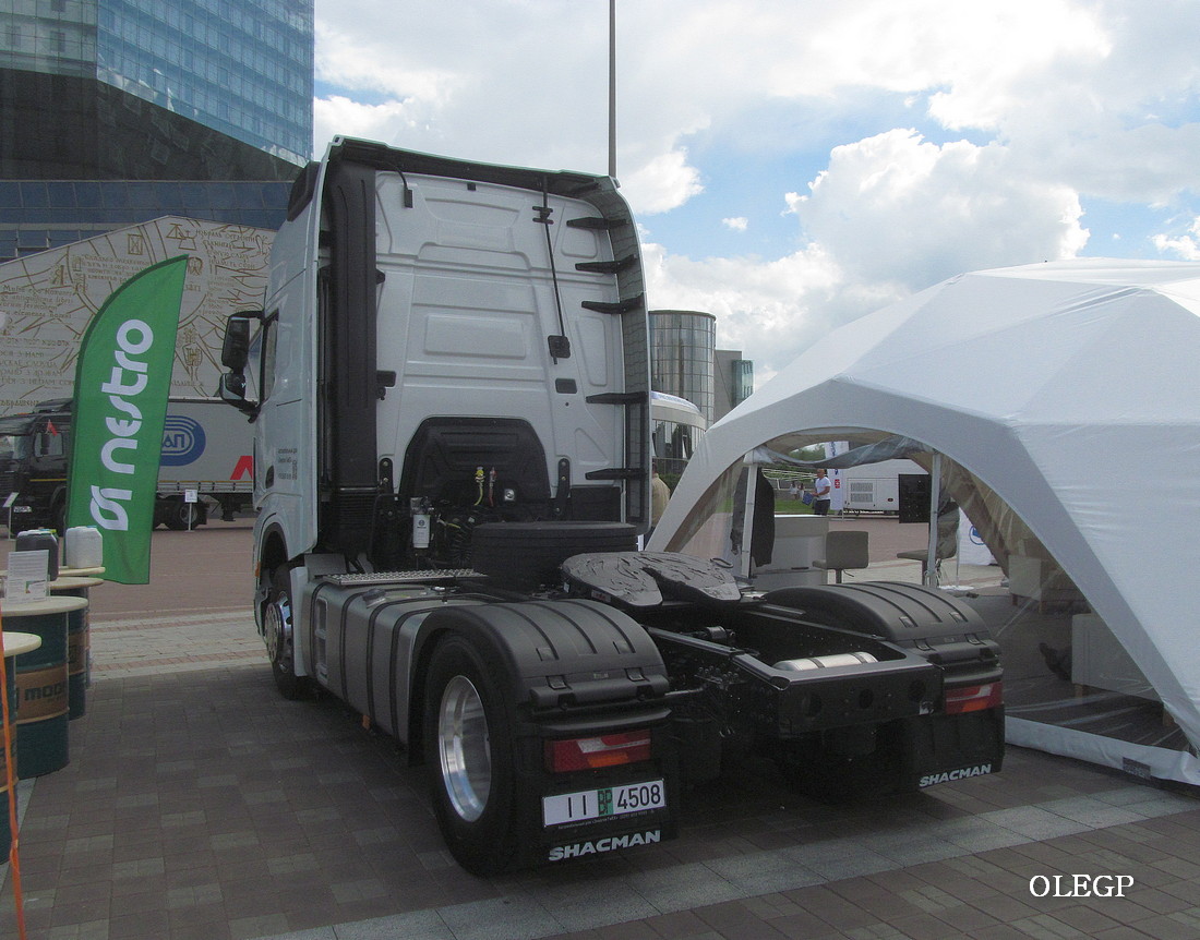 Минск, № ІІ ВР 4508 — Shaanxi Shacman X6000 SX4188; Минск — Новые автомобили; Минск — Выставка "БАМАП-2024"