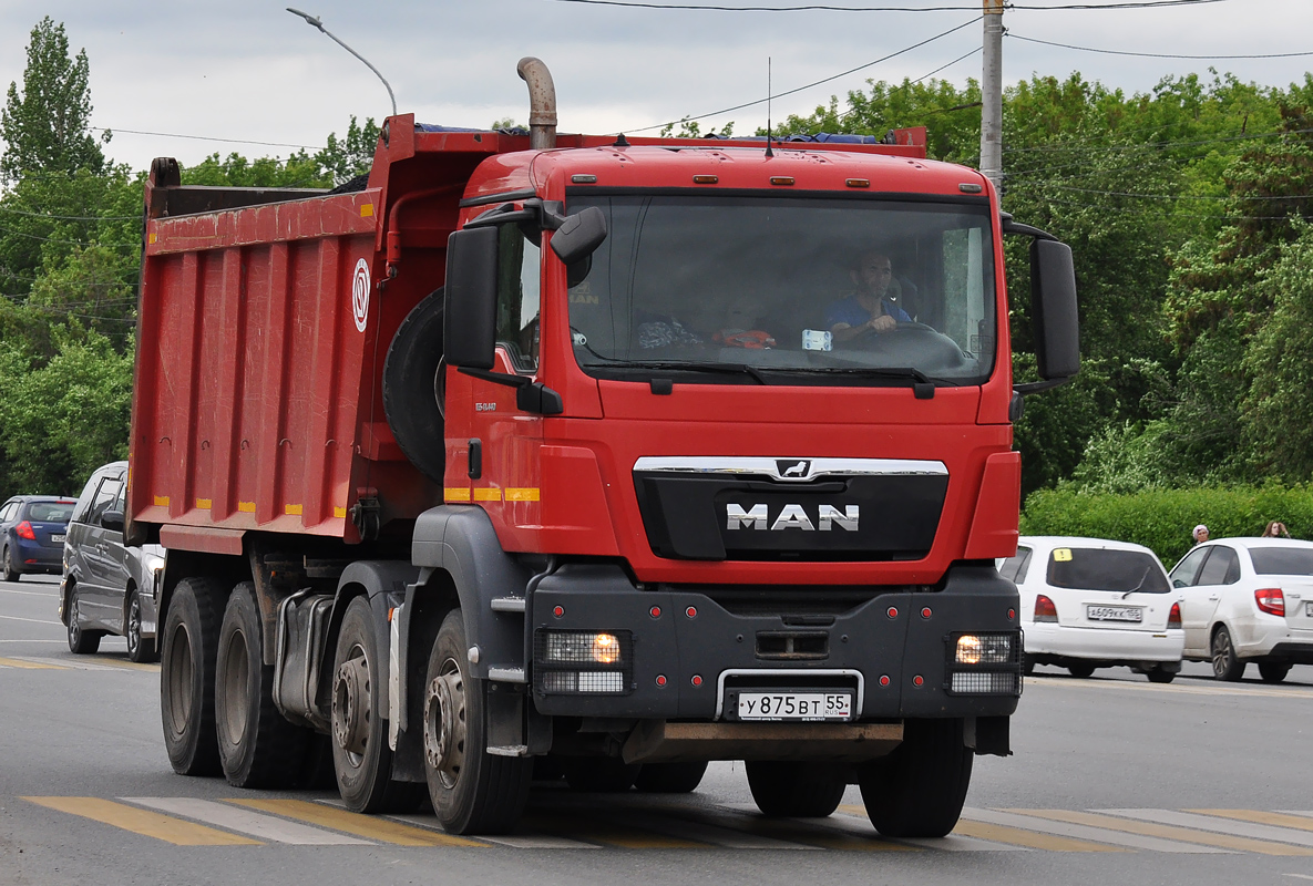 Омская область, № У 875 ВТ 55 — MAN TGS 41.440