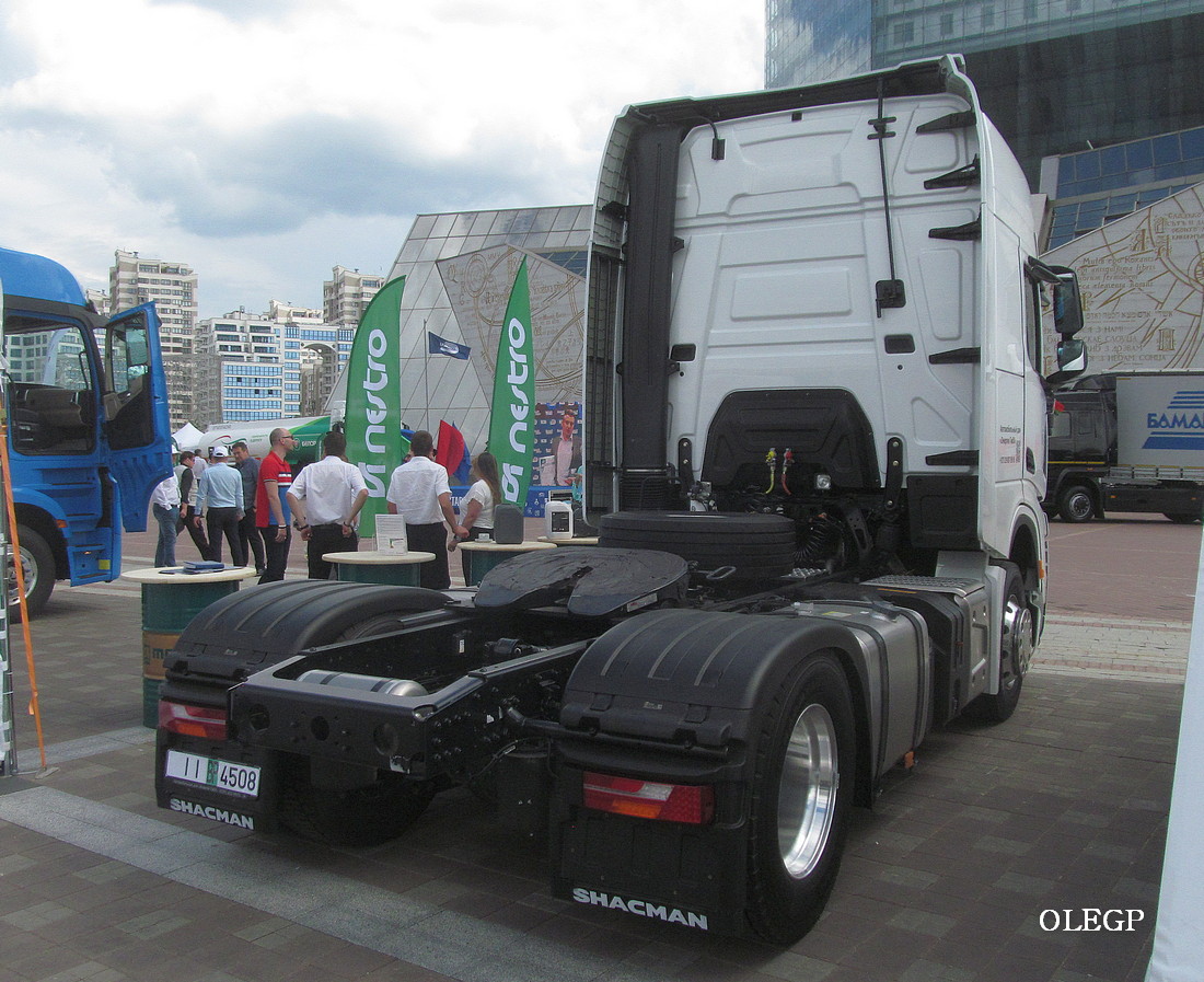 Минск, № ІІ ВР 4508 — Shaanxi Shacman X6000 SX4188; Минск — Новые автомобили; Минск — Выставка "БАМАП-2024"