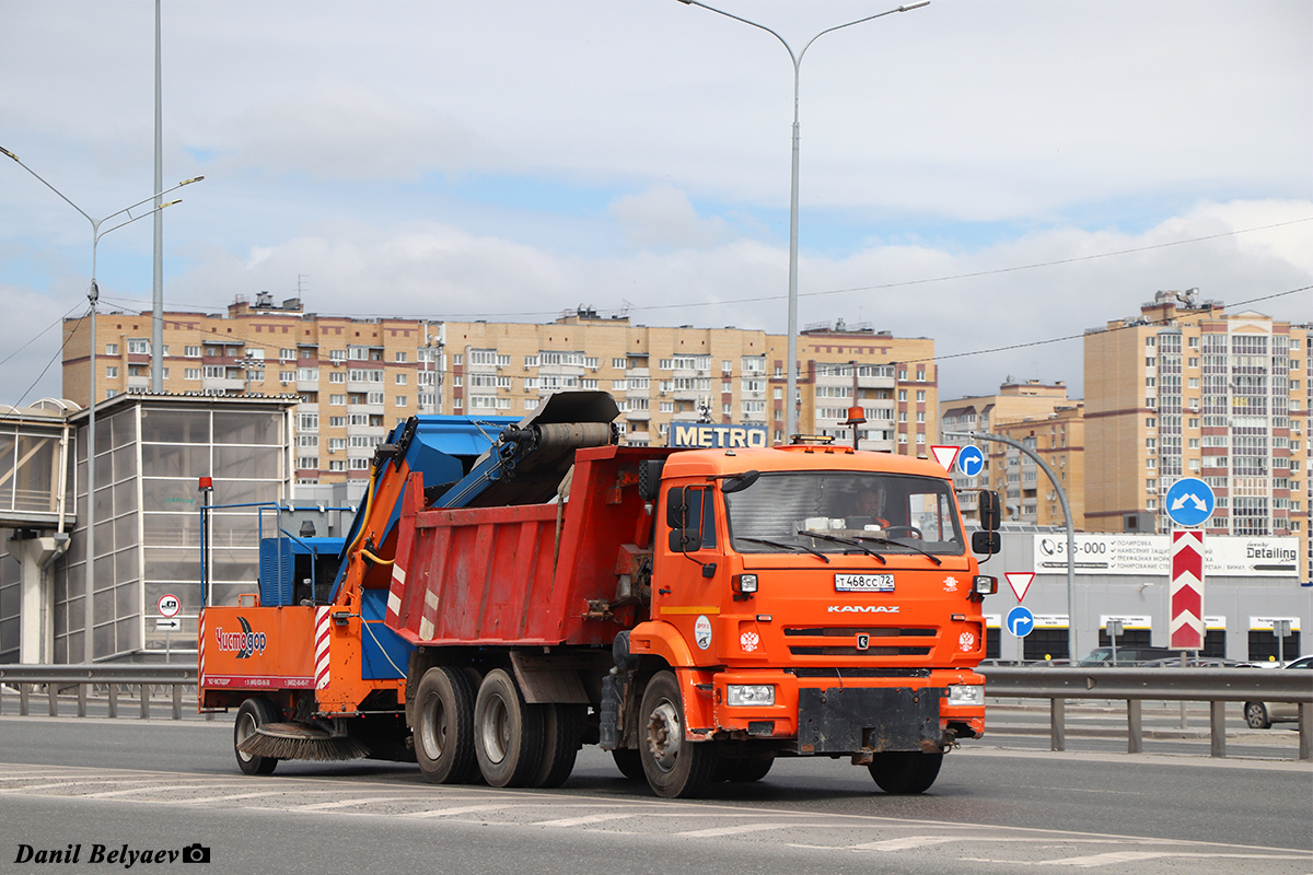 Тюменская область, № Т 468 СС 72 — КамАЗ-65115-L4(19)