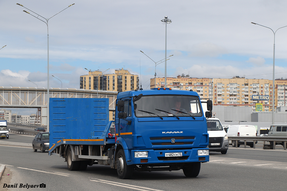 Тюменская область, № У 482 СН 72 — КамАЗ-5308-A5(48)