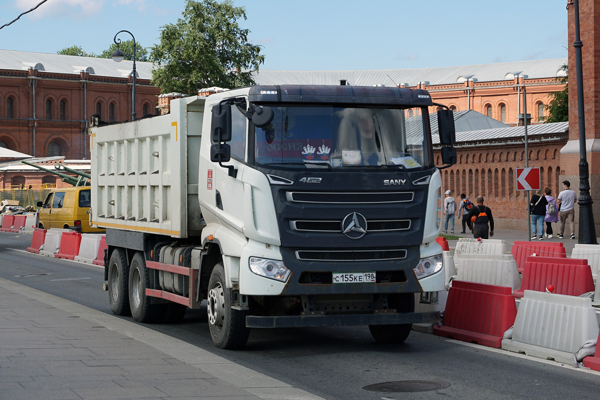 Санкт-Петербург, № С 155 КЕ 198 — SANY SYM3250