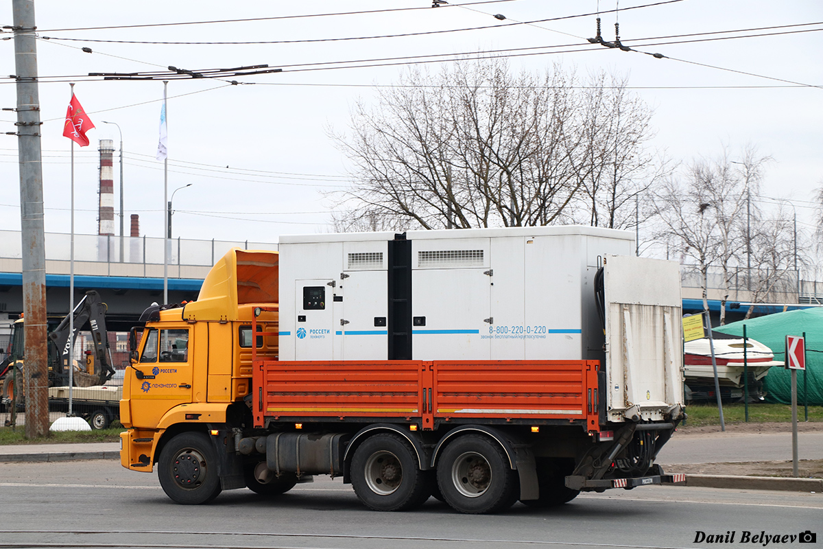 Санкт-Петербург, № Н 674 МА 198 — КамАЗ-65116-A4(23)