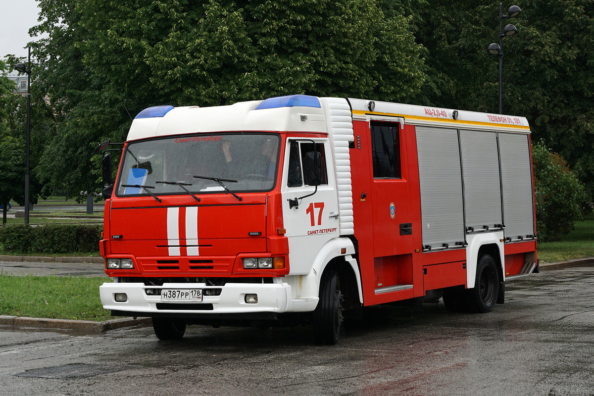 Санкт-Петербург, № Н 387 РР 178 — КамАЗ-4308-H3(99)