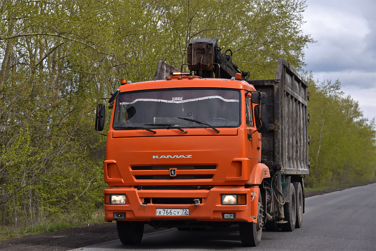 Тюменская область, № Х 766 СУ 72 — КамАЗ-65115-A4(23)