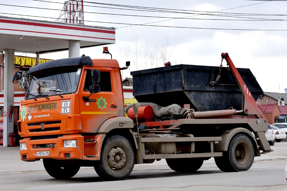 Саха (Якутия), № Е 107 МУ 14 — КамАЗ-43253-G5(69)