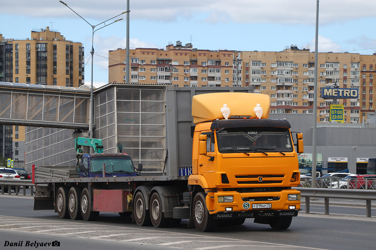 Тюменская область, № Т 319 КР 72 — КамАЗ-65116-N3(78)