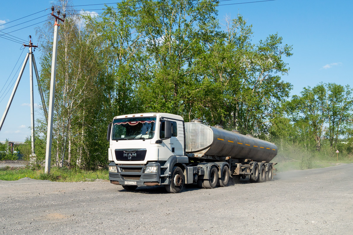 Свердловская область, № Х 865 АН 96 — MAN TGS 26.400