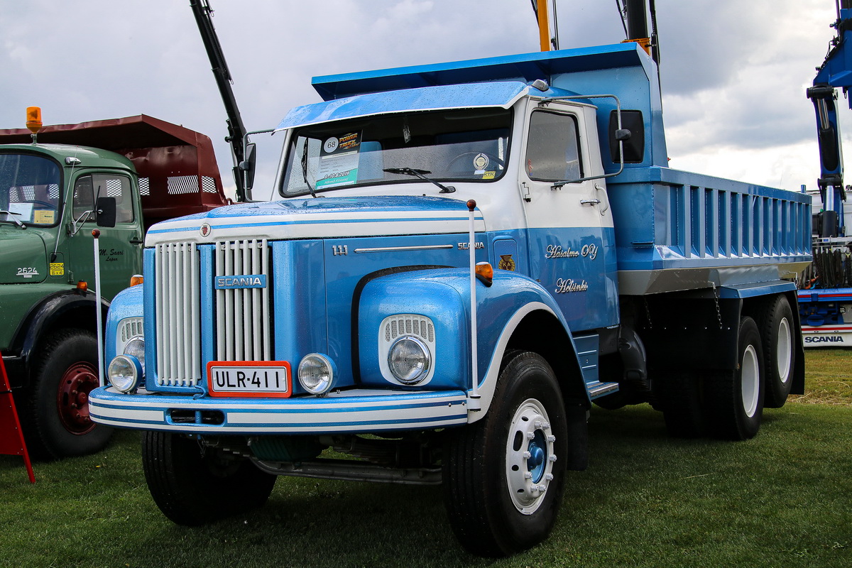 Финляндия, № ULR-411 — Scania-Vabis (общая модель); Финляндия — Power Truck Show 2019