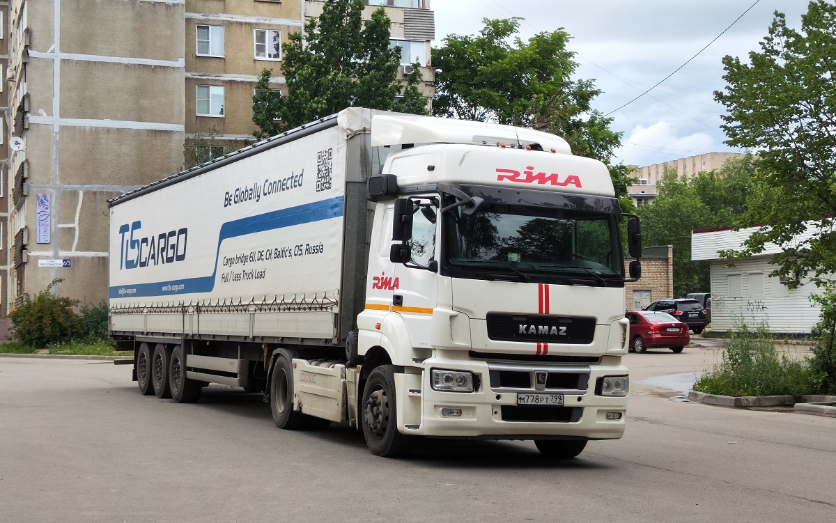 Москва, № М 778 РТ 799 — КамАЗ-5490-T5(68)