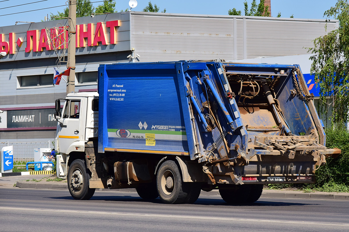 Волгоградская область, № О 326 АВ 196 — КамАЗ-53605-A5(48)