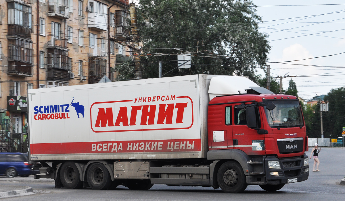 Омская область, № О 778 МХ 761 — MAN TGS 28.360