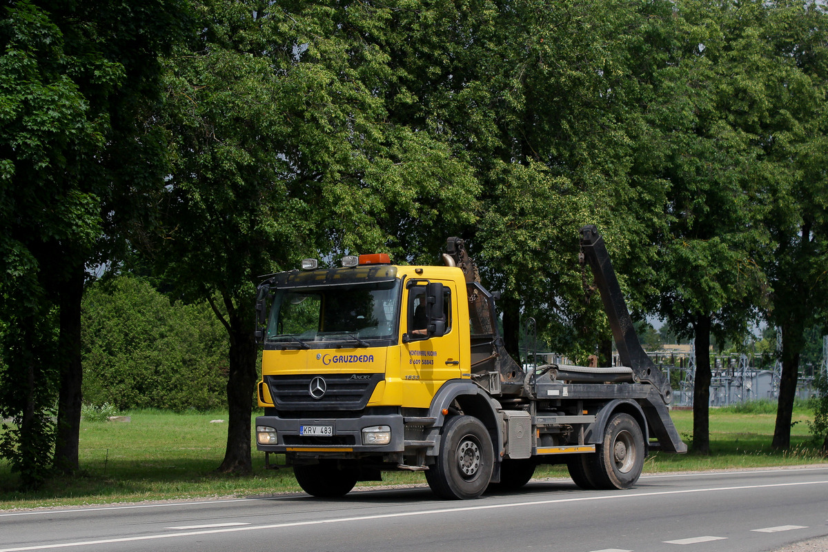 Литва, № KRV 483 — Mercedes-Benz Axor 1833