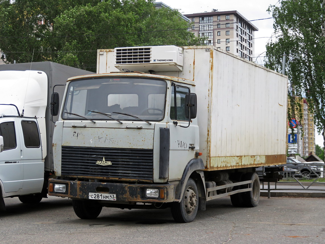 Кировская область, № С 281 НМ 43 — МАЗ-437040