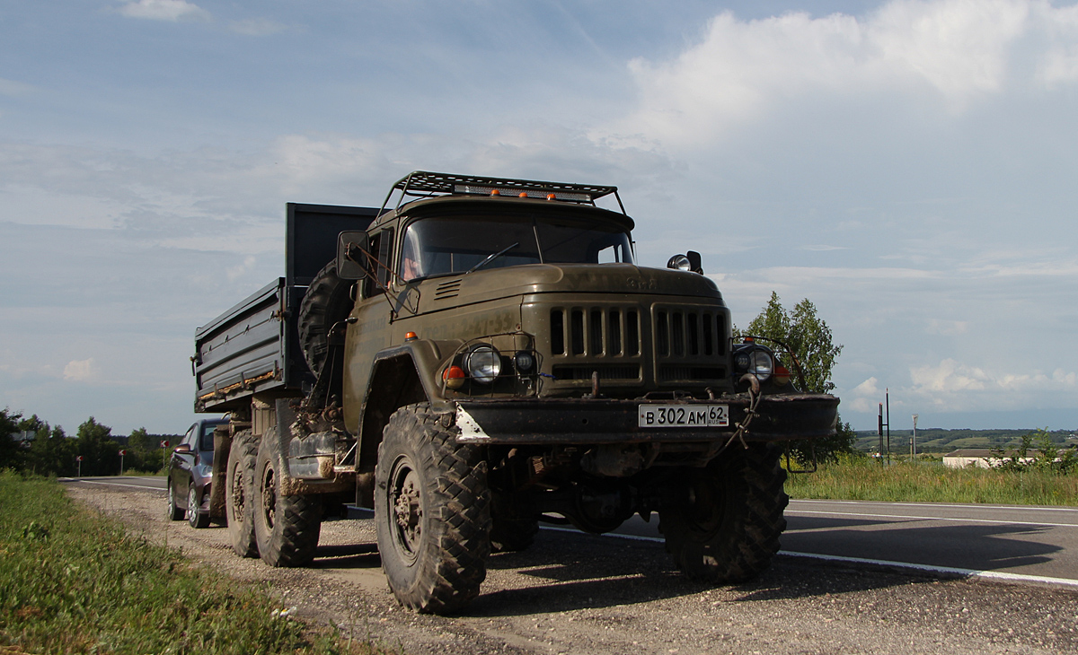 Рязанская область, № В 302 АМ 62 — ЗИЛ-131 (общая модель)