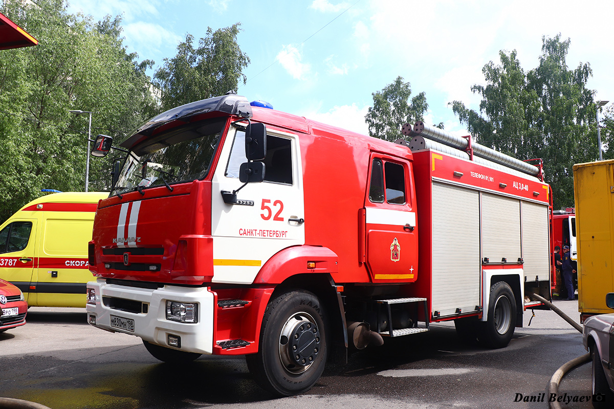 Санкт-Петербург, № М 830 МН 198 — КамАЗ-43253-G5(69)