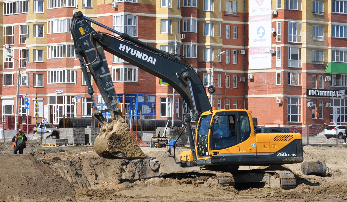Омская область, № (55) Б/Н СТ 0055 — Hyundai R260LC
