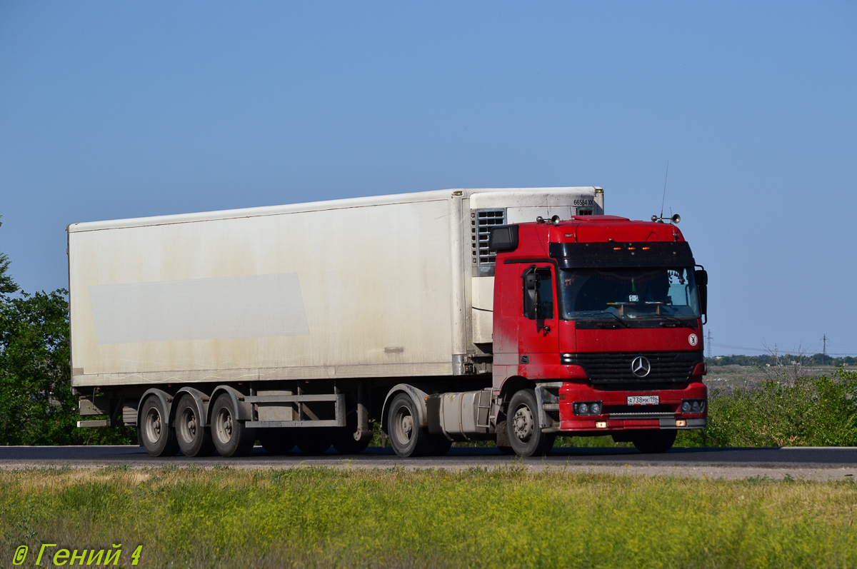 Свердловская область, № А 738 МК 196 — Mercedes-Benz Actros ('1997) 1843