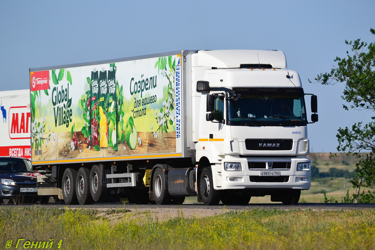 Московская область, № А 983 ТЕ 750 — КамАЗ-5490-S5(87)