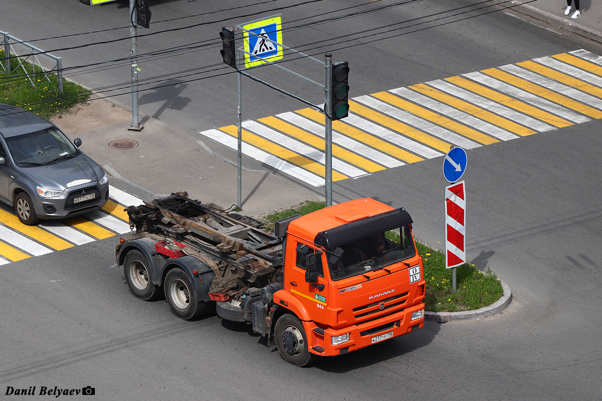 Санкт-Петербург, № К 217 ТР 198 — КамАЗ-65115-A5(48)