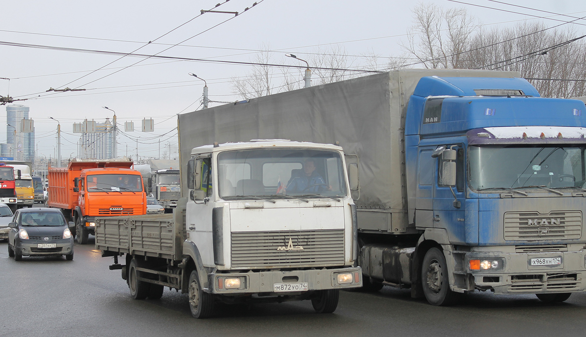 Челябинская область, № М 872 УО 74 — МАЗ-437041