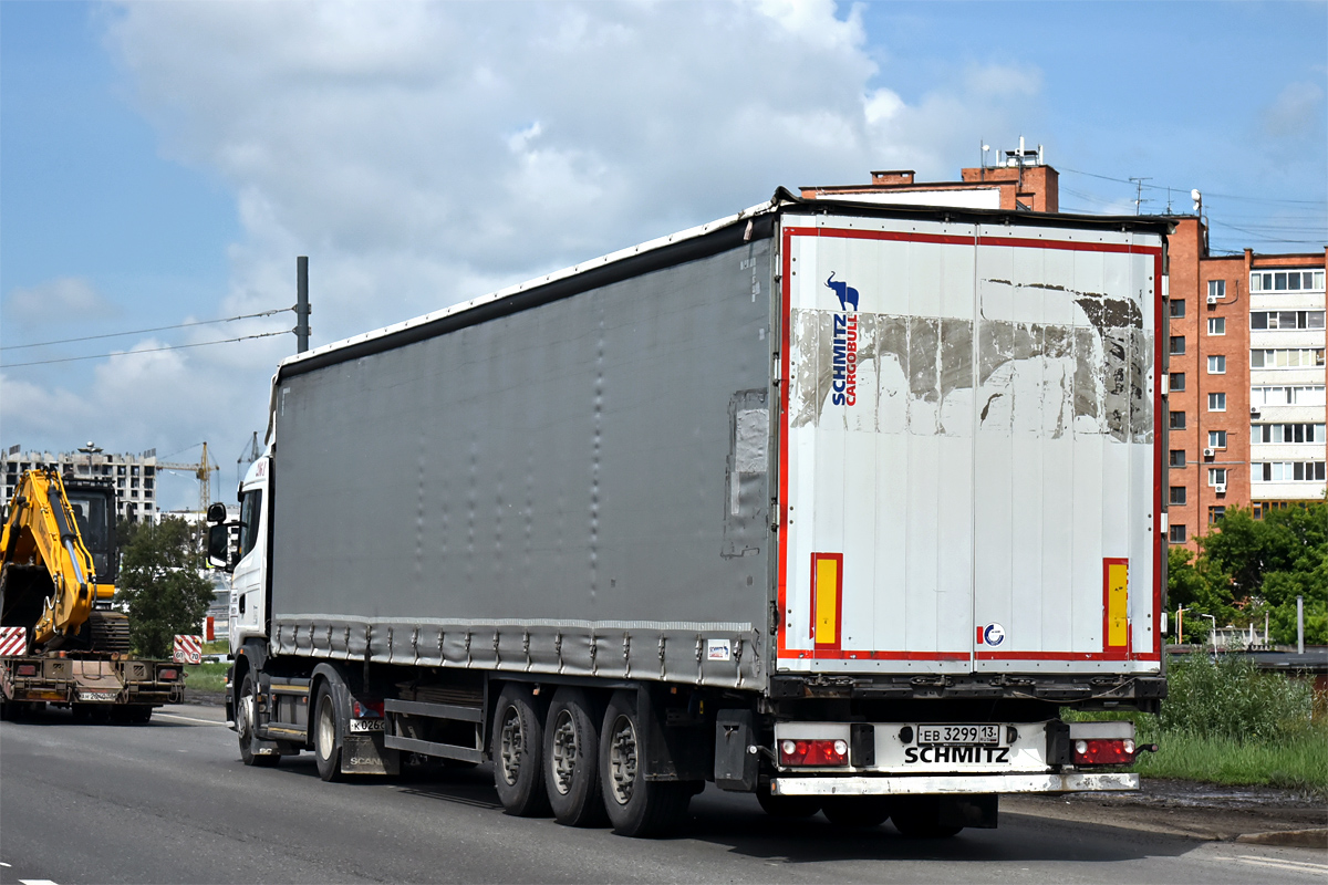 Мордовия, № ЕВ 3299 13 — Schmitz Cargobull S.CS / SCB*S3T / S01