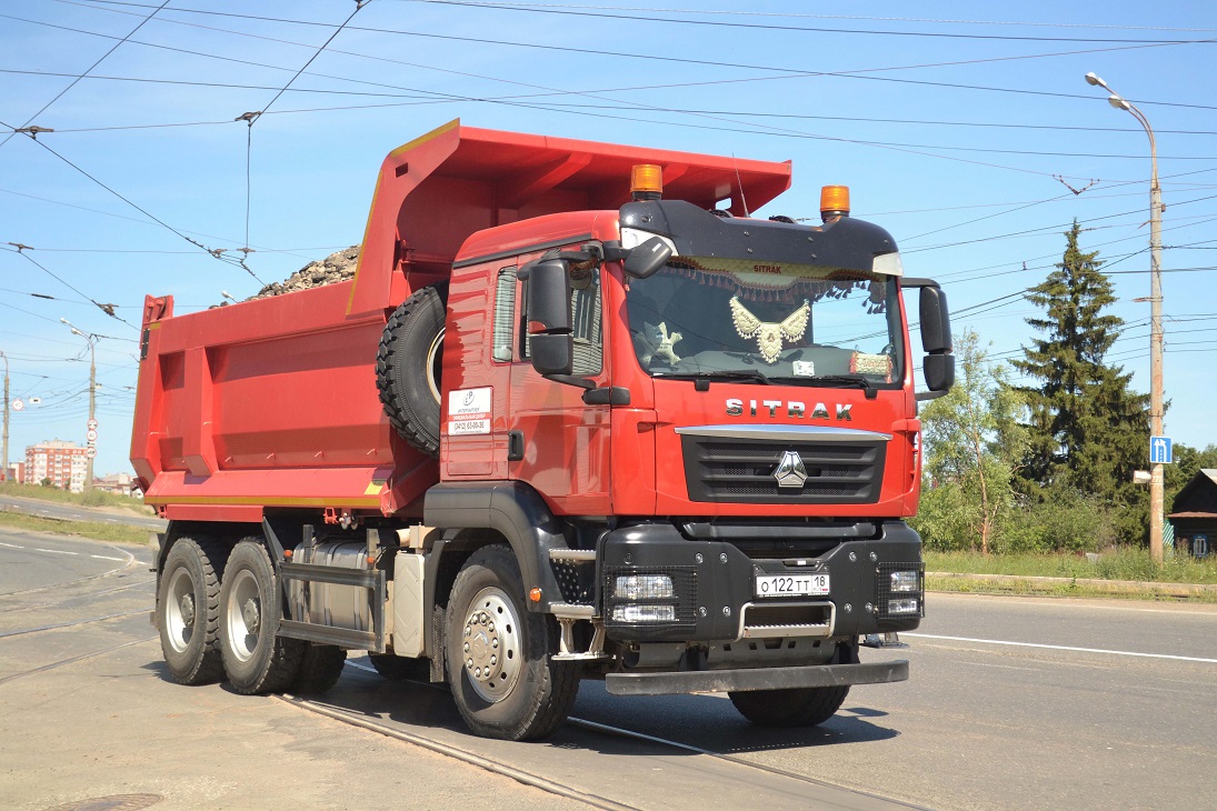 Удмуртия, № О 122 ТТ 18 — Sitrak C7H ZZ3256