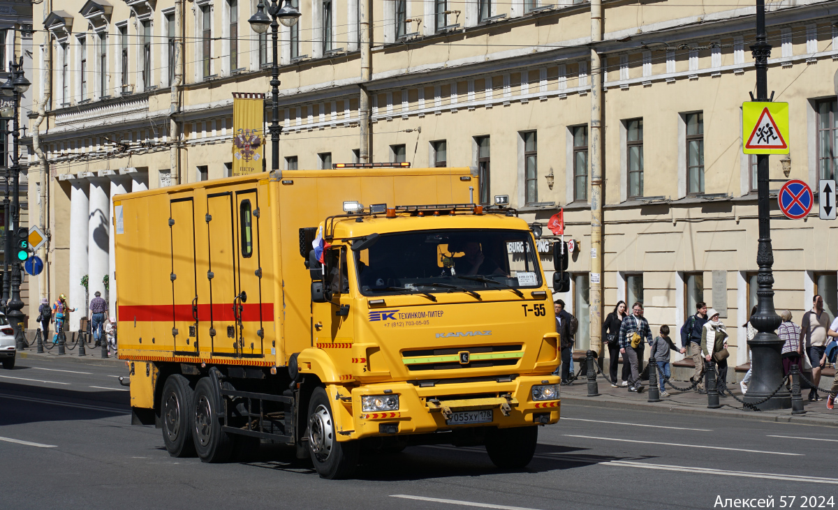 Санкт-Петербург, № Т-55 — КамАЗ-65115-L4(19); Санкт-Петербург — Международный транспортный фестиваль "SPbTransportFest" (2019-... гг)