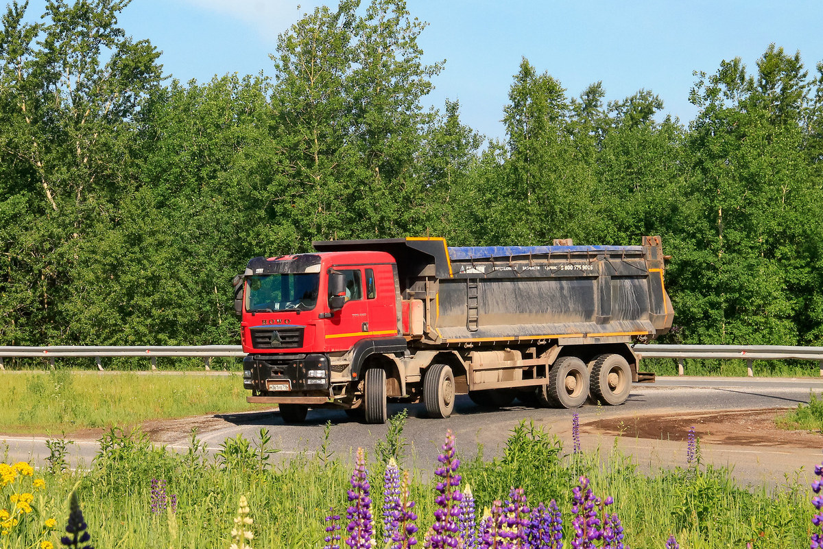Пермский край, № М 361 УЕ 716 — Howo T5G ZZ3317