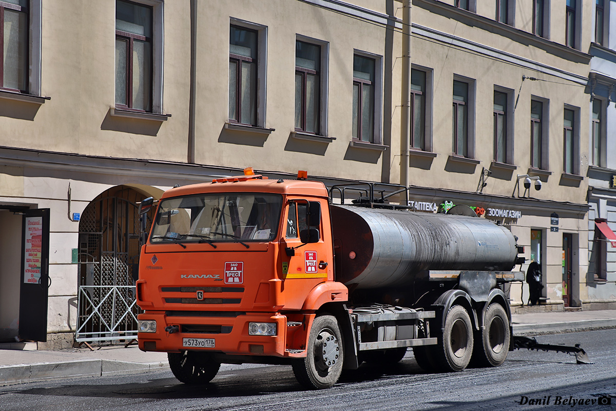 Санкт-Петербург, № У 573 УО 178 — КамАЗ-65115-A4(23)
