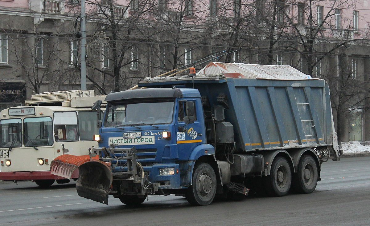 Челябинская область, № 636 — КамАЗ-6520-43