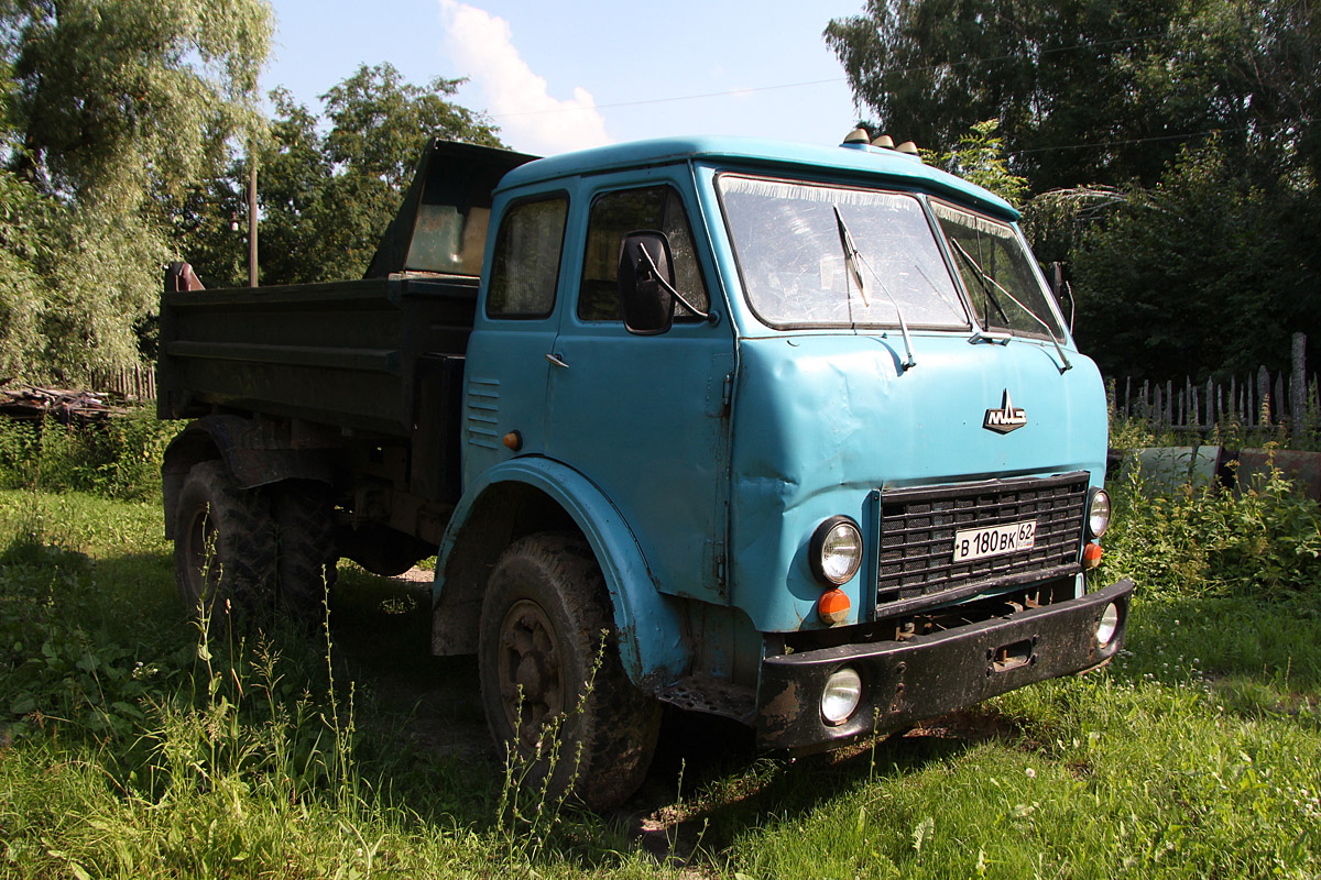 Рязанская область, № В 180 ВК 62 — МАЗ-5549
