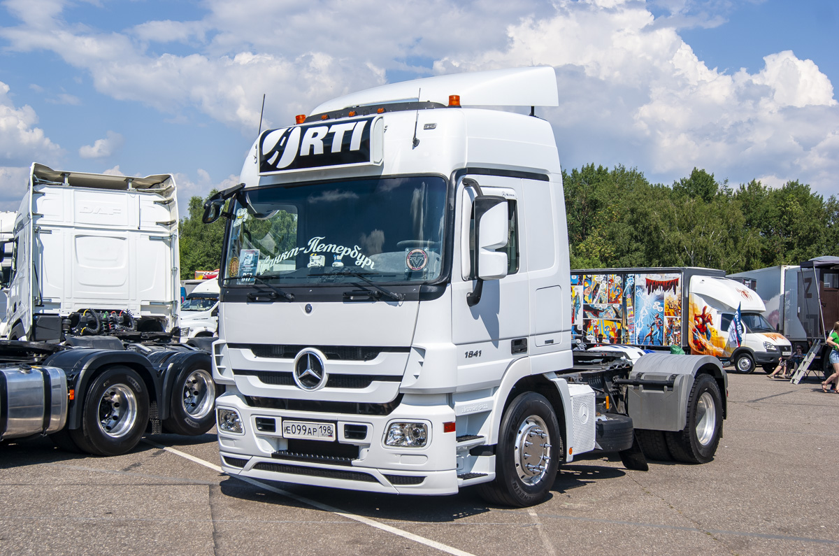 Санкт-Петербург, № Е 099 АР 198 — Mercedes-Benz Actros '09 1841 [Z9M]; Московская область — Фестиваль TruckDay 2024