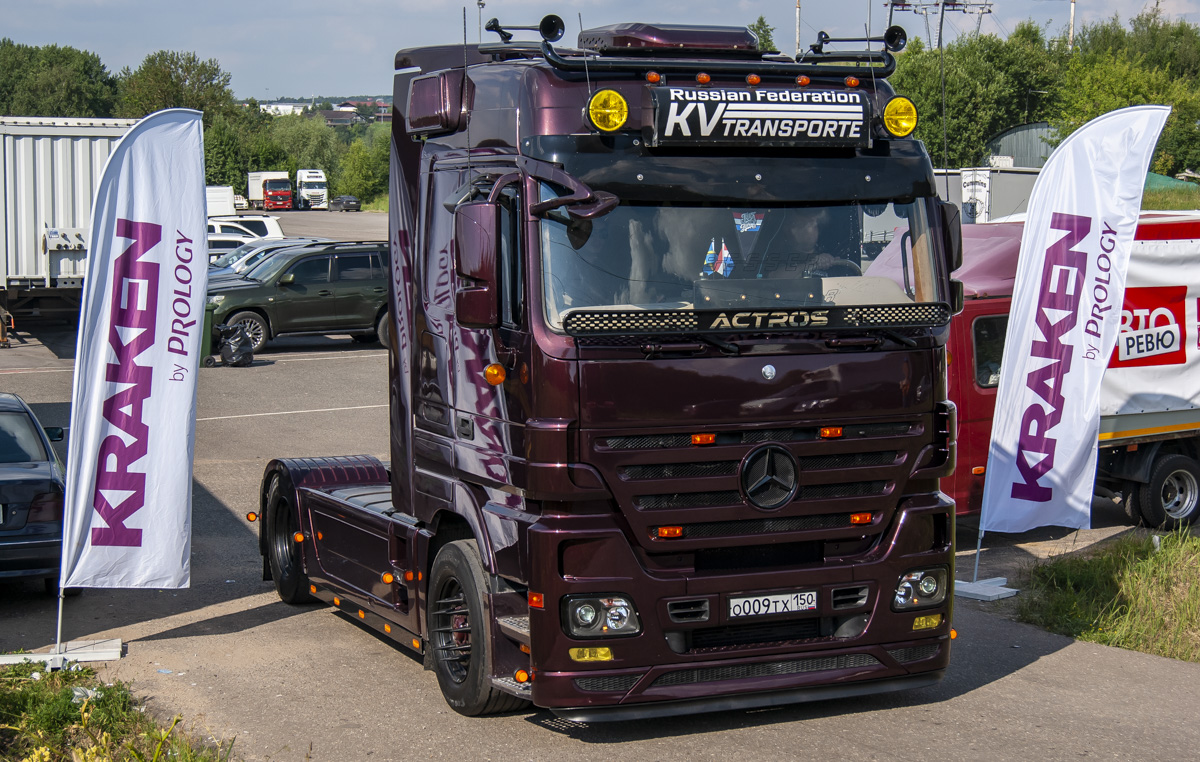 Московская область, № О 009 ТХ 150 — Mercedes-Benz Actros ('2003) 1846; Московская область — Фестиваль TruckDay 2024