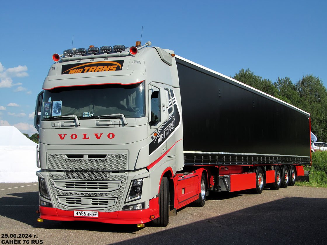 Алтайский край, № Н 456 НН 22 — Volvo ('2012) FH.460 [X9P]; Московская область — Фестиваль TruckDay 2024