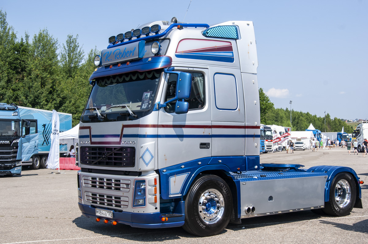 Краснодарский край, № К 484 АВ 123 — Volvo ('2002) FH12.440; Московская область — Фестиваль TruckDay 2024