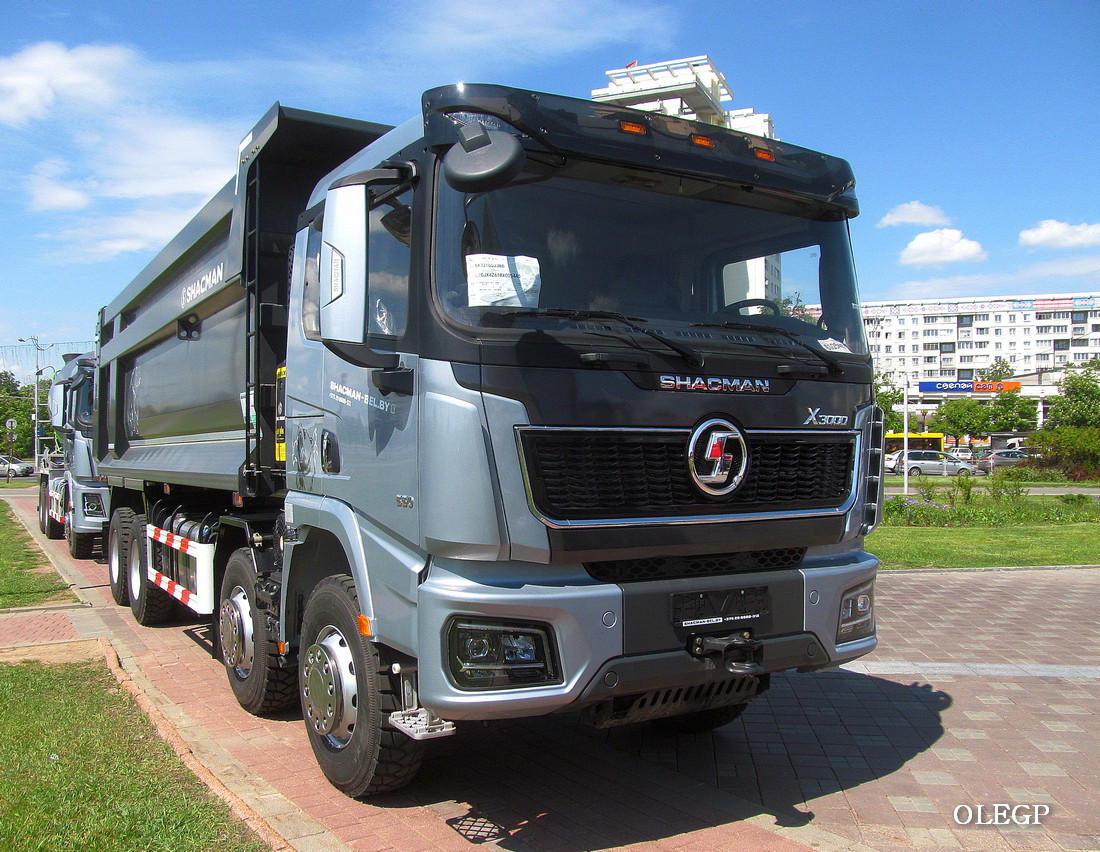 Минск, № (BY-7) Б/Н 0279 — Shaanxi Shacman X3000 SX3318; Минск — Автомобили без номеров; Минск — Новые автомобили; Минск — Выставка "БАМАП-2024"