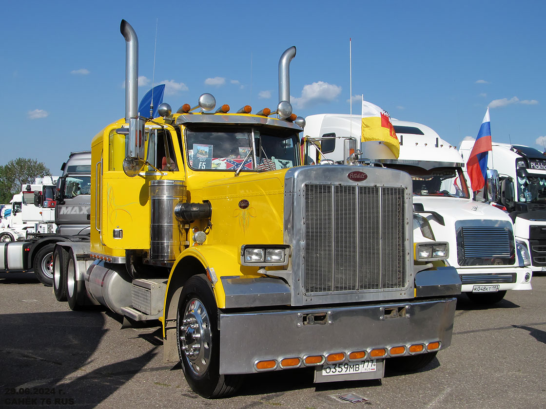 Москва, № О 359 МВ 777 — Peterbilt 359; Московская область — Фестиваль TruckDay 2024