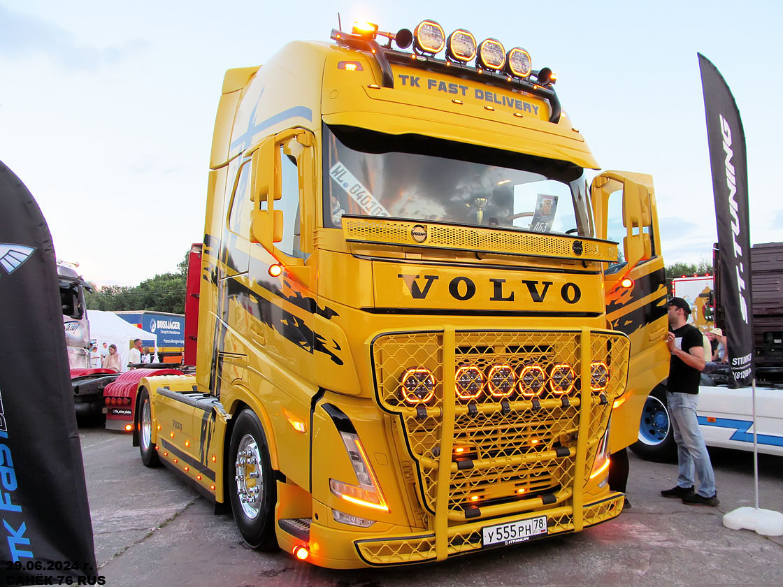 Санкт-Петербург, № У 555 РН 78 — Volvo ('2020) FH.500; Московская область — Фестиваль TruckDay 2024