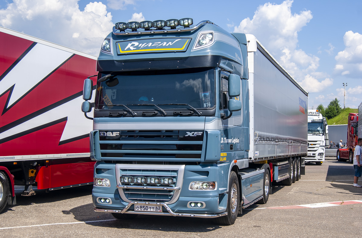 Рязанская область, № О 850 ТТ 62 — DAF XF105 FT; Московская область — Фестиваль TruckDay 2024