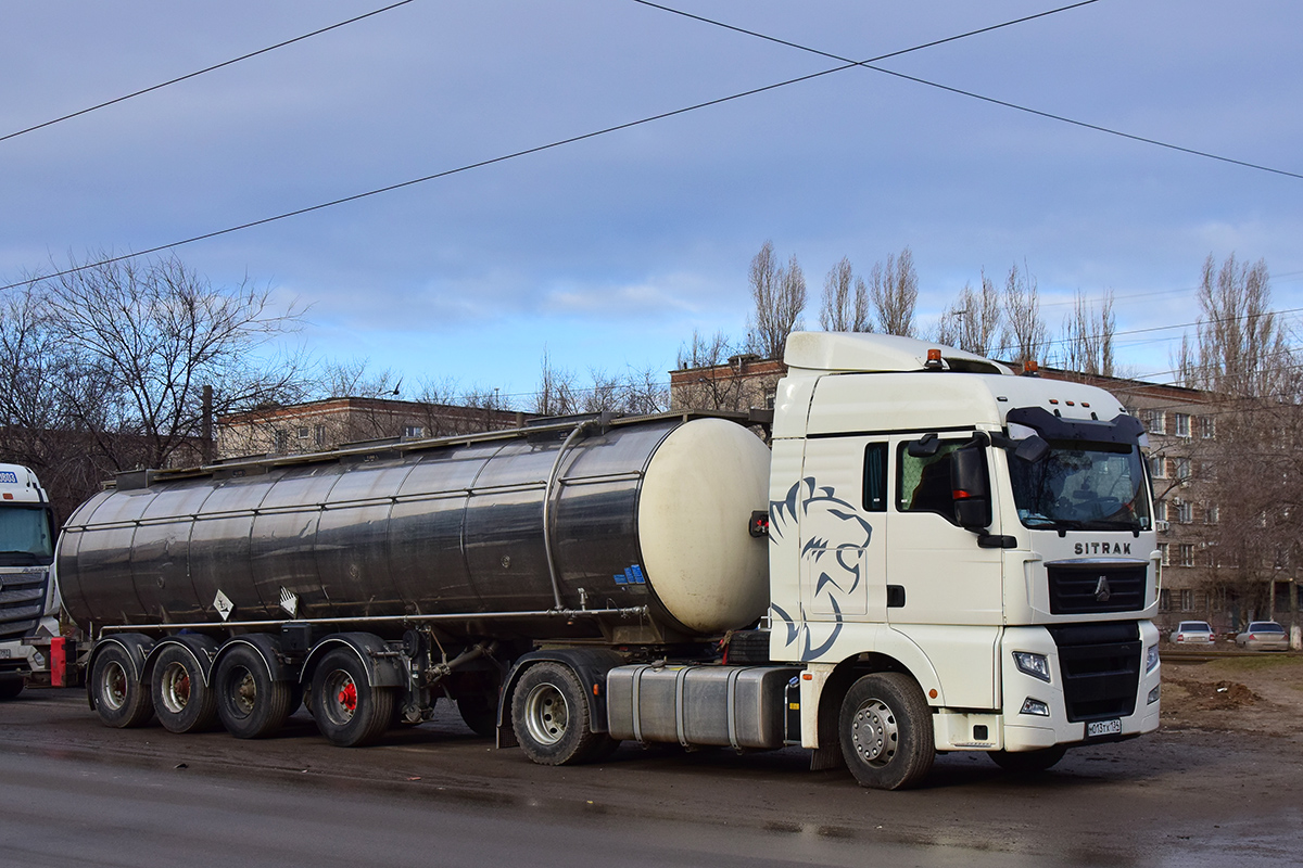 Волгоградская область, № М 013 ТХ 134 — Sitrak C7H ZZ4186