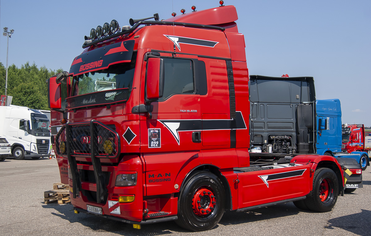 Минская область, № АХ 5366-5 — MAN TGX ('2007) 18.400; Московская область — Фестиваль TruckDay 2024