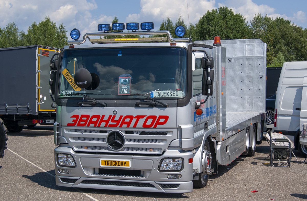 Калужская область, № Р 536 ХН 40 — Mercedes-Benz Actros ('2003) 1836; Московская область — Фестиваль TruckDay 2024