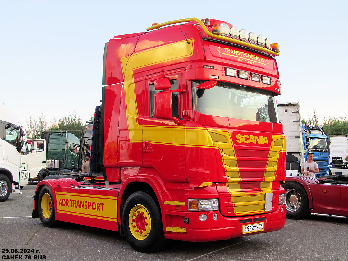 Ярославская область, № А 942 ТР 76 — Scania ('2004) R420; Московская область — Фестиваль TruckDay 2024