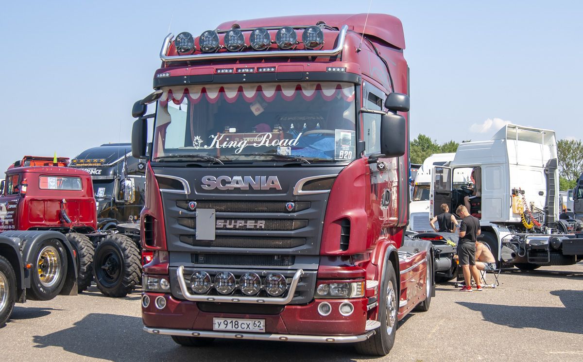 Рязанская область, № У 918 СХ 62 — Scania ('2009) R500; Московская область — Фестиваль TruckDay 2024