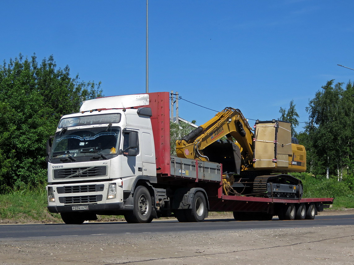Калужская область, № Р 274 УА 40 — Volvo ('2002) FM12.400; Новая техника (Кировская область)