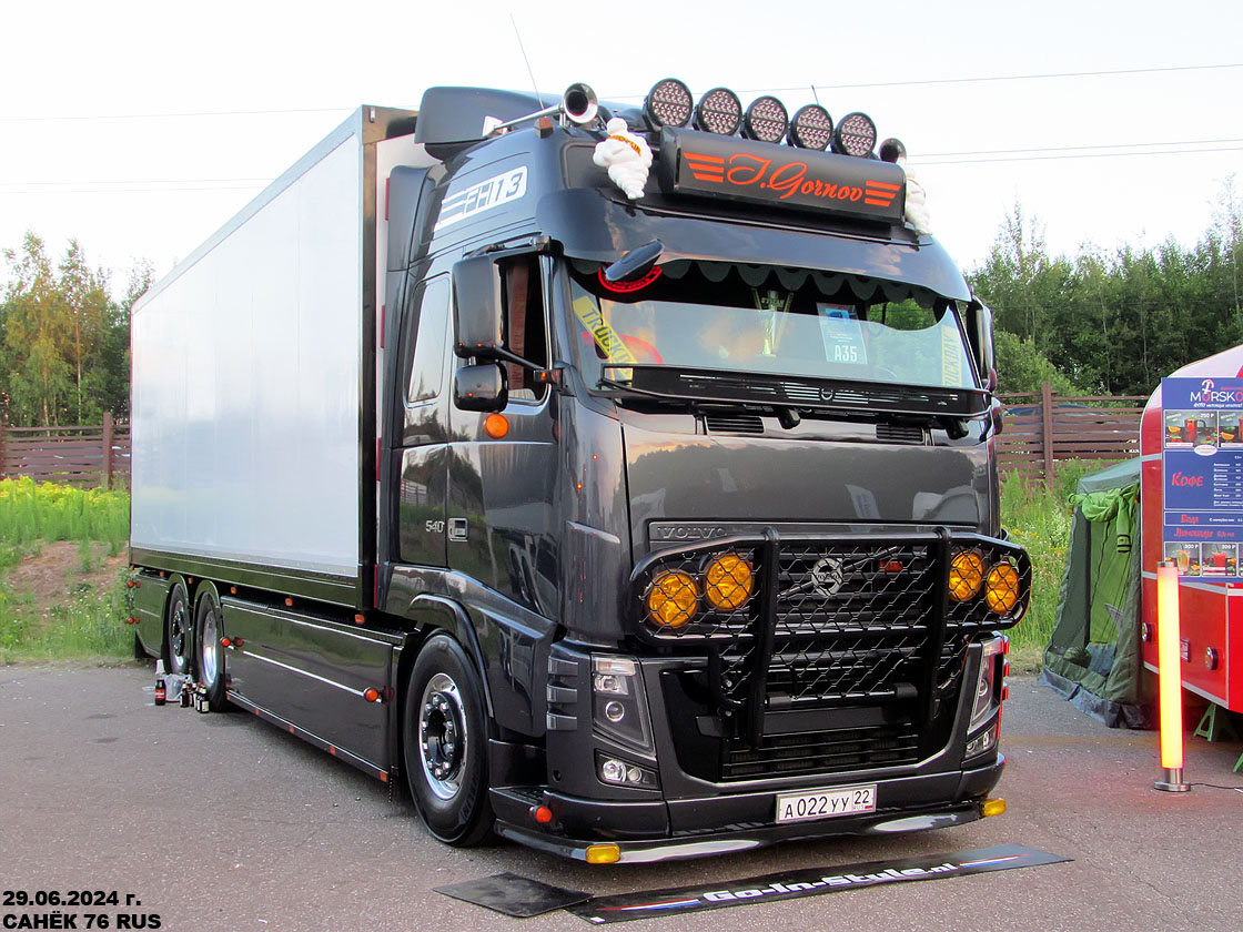 Алтайский край, № А 022 УУ 22 — Volvo ('2008) FH.520 [X9P]; Московская область — Фестиваль TruckDay 2024