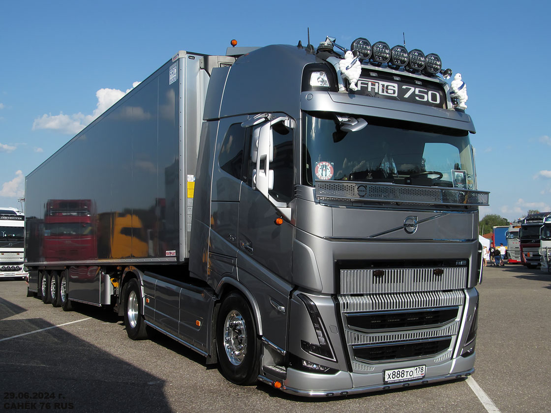 Санкт-Петербург, № Х 888 ТО 178 — Volvo ('2020) FH16.750; Московская область — Фестиваль TruckDay 2024